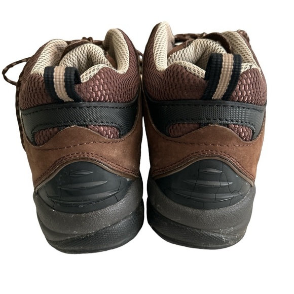 Asolo Quasar Brown Leather Vibram Sole Ankle Lace Up Unisex Hiking Boots - M7/W9 - Picture 4 of 13